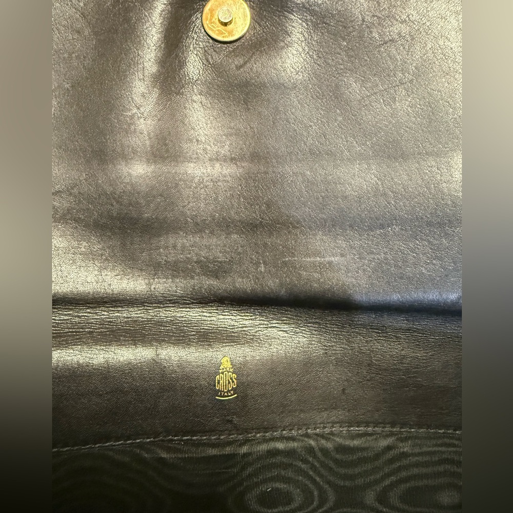 Mark Cross Leather Document Briefcase - image 8